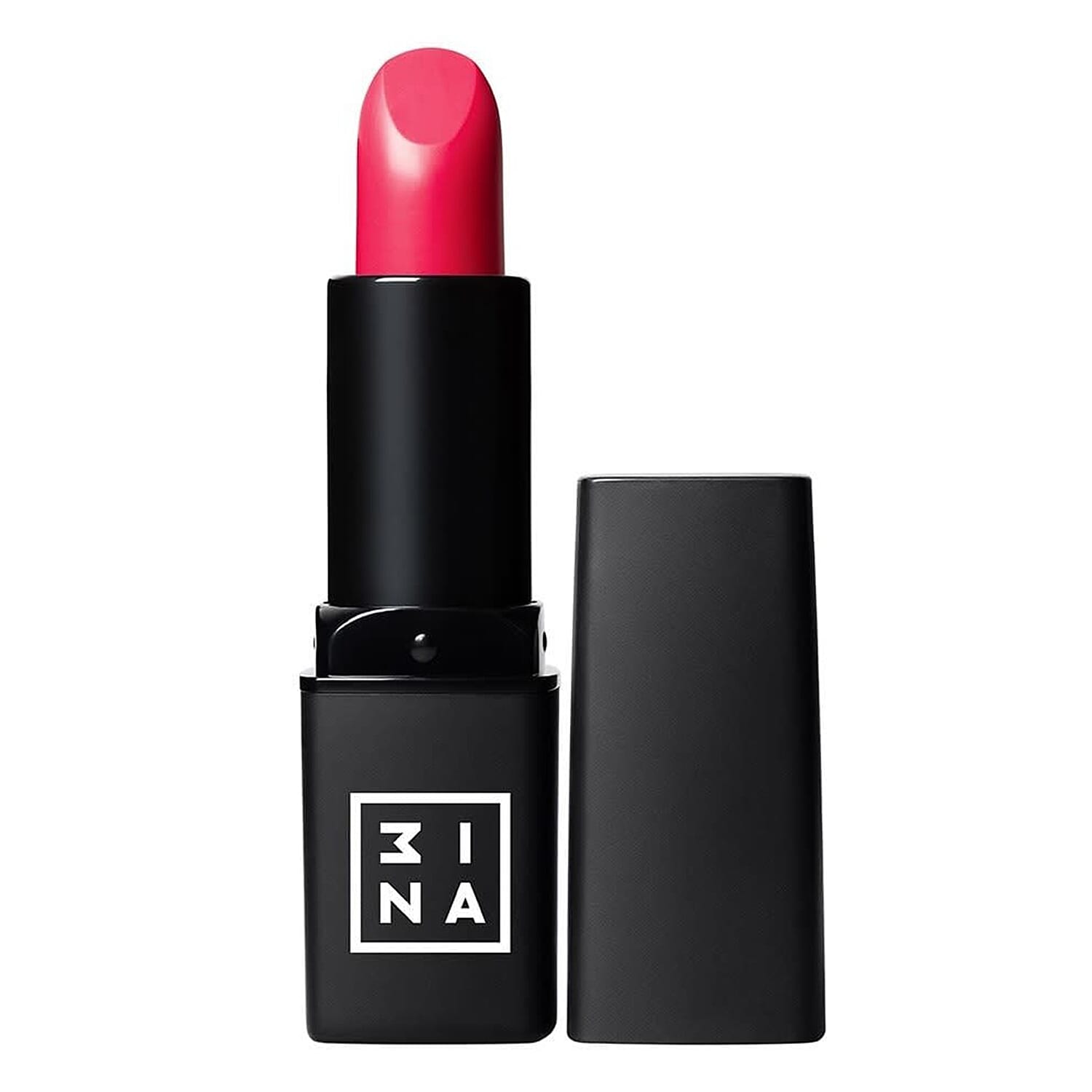 Set of Four 3Ina Lipsticks (incl. Pink Nude 313,Taffy Pink 306 True Nude 301 and Wine Red 308 )