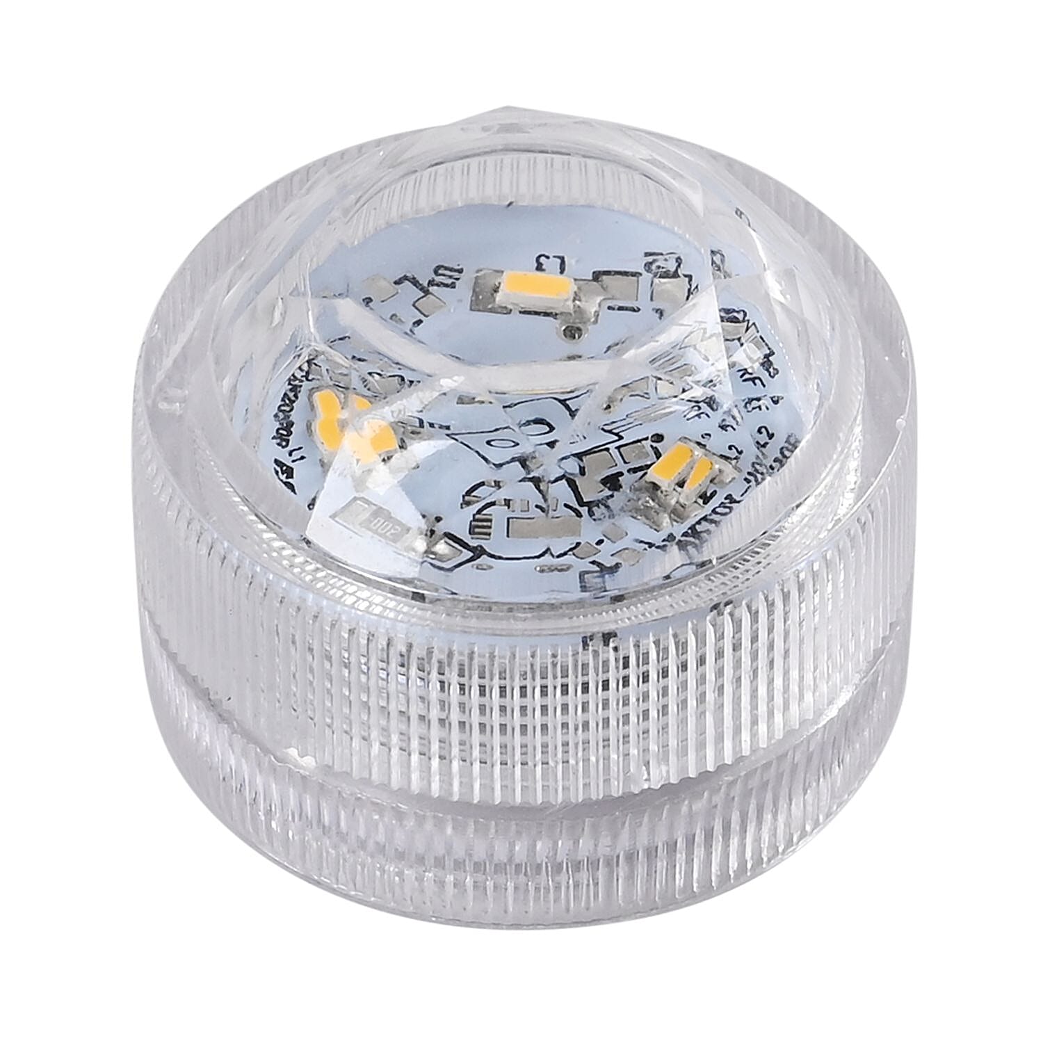 Set of 2 Bird & Deer Printed Porcelain LED Tealight Candle Holder - White