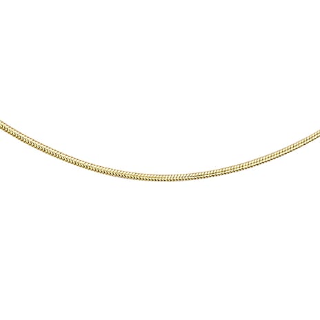 18K Yellow Gold  Chain (Size - 18),  Gold Wt. 3.5 Gms
