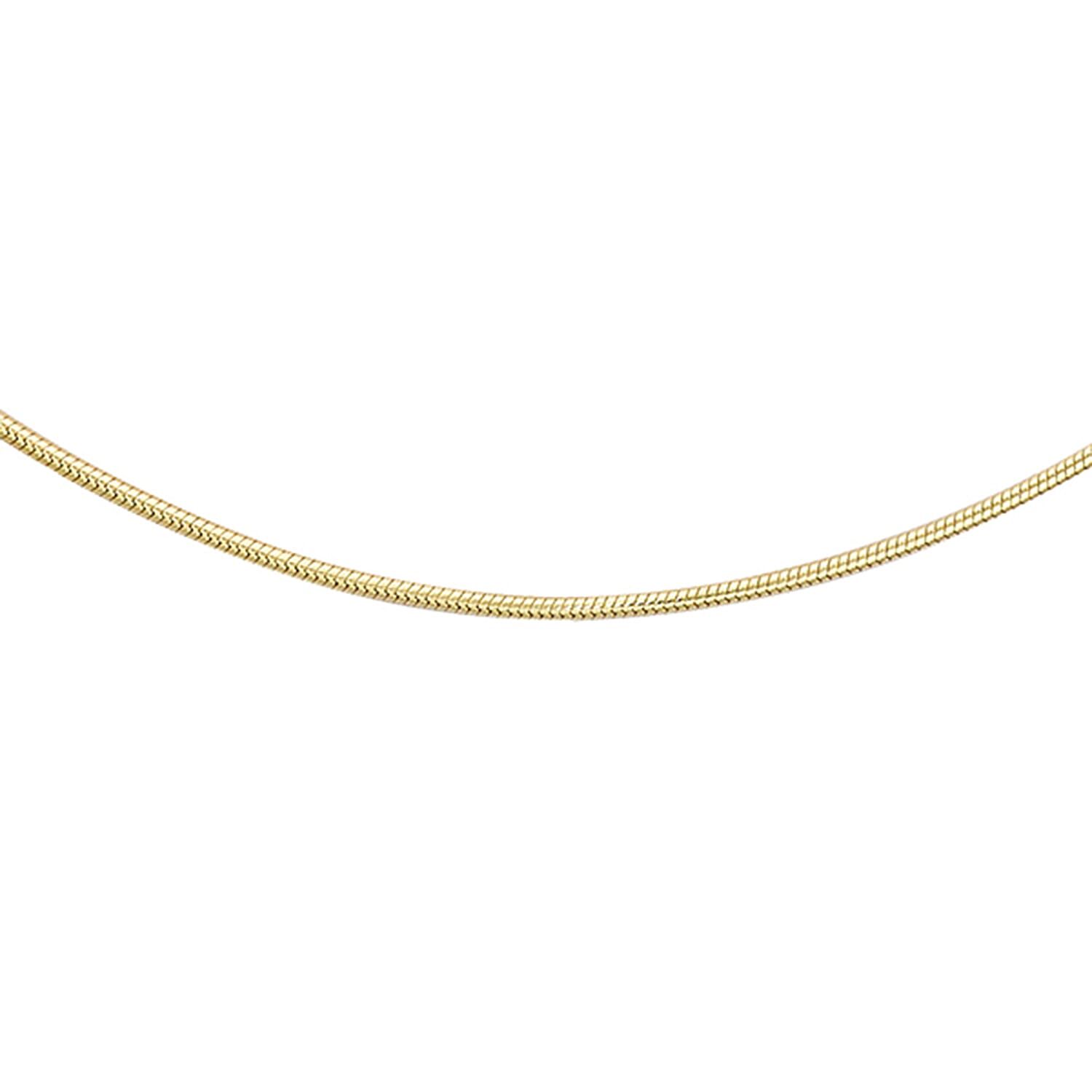 18K Yellow Gold  Chain (Size - 20),  Gold Wt. 3.9 Gms