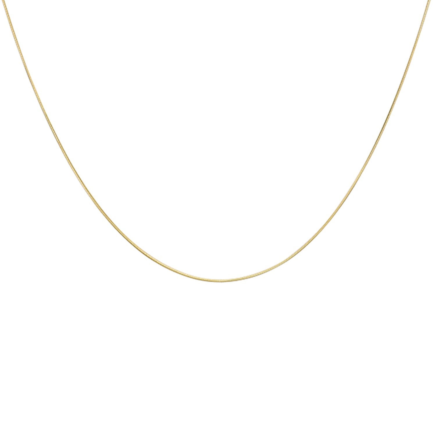 18K Yellow Gold  Chain (Size - 20),  Gold Wt. 3.9 Gms