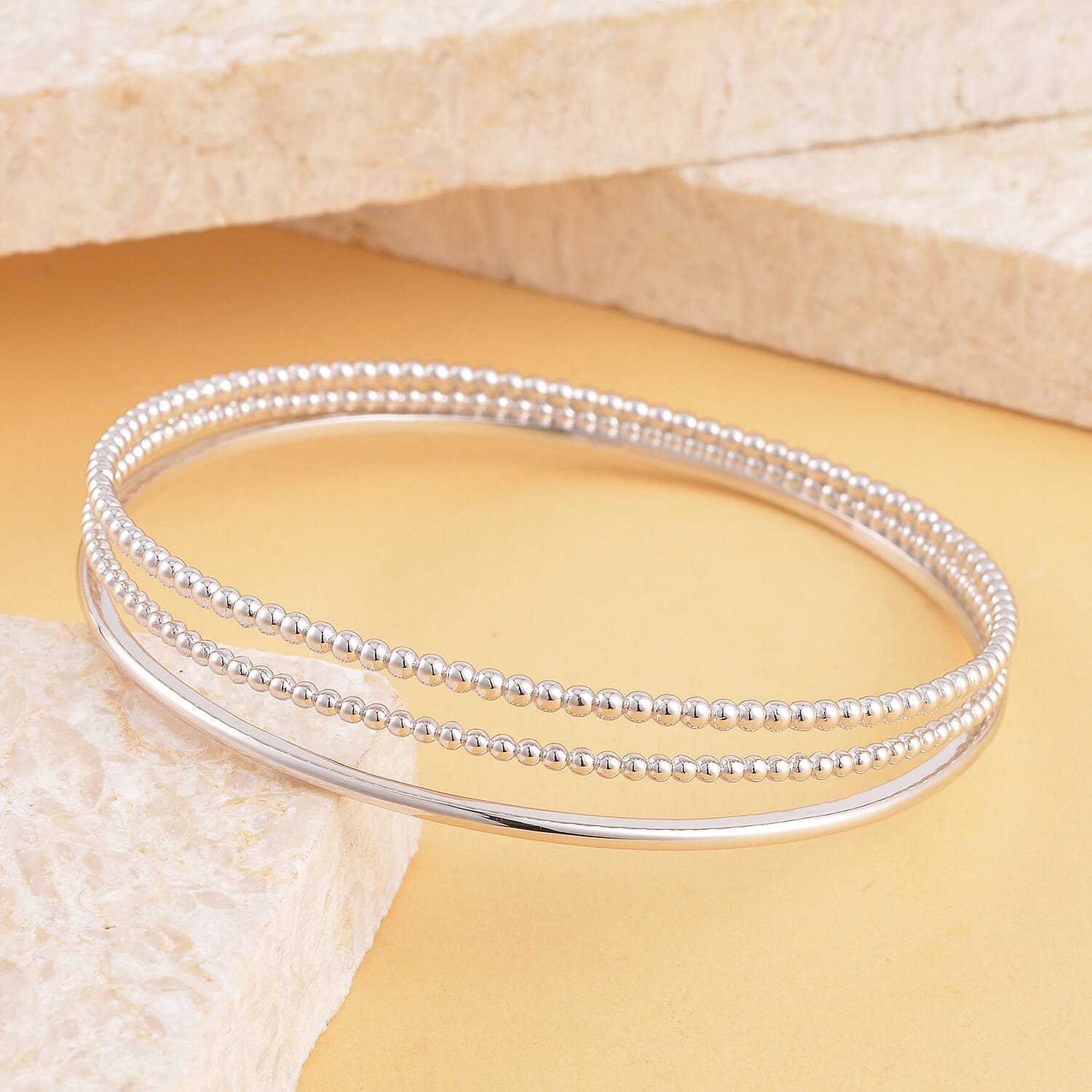 Lucy Q Bubble Drip Collection - Rhodium Overlay Sterling