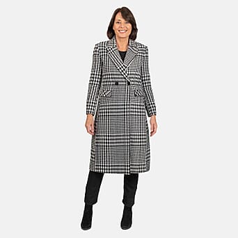 https://tjcuk.sirv.com/Products/75/7/7574659/Tamsy-Houndstooth-Pattern-Longline-Coat-Size-M-14-Black-White_7574659.jpg?w=342&h=342