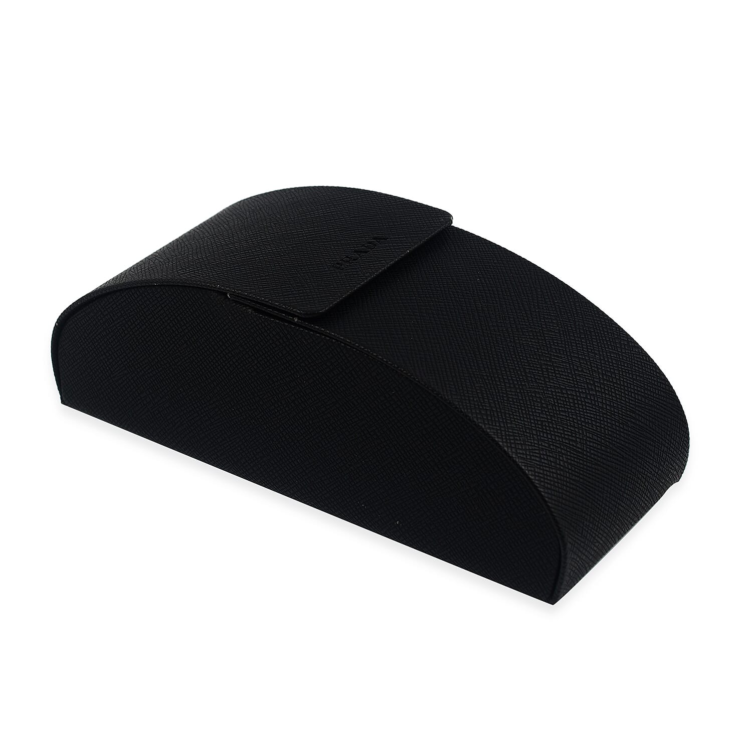 Summer Closeout Prada Designer Round Sunglasses - Black