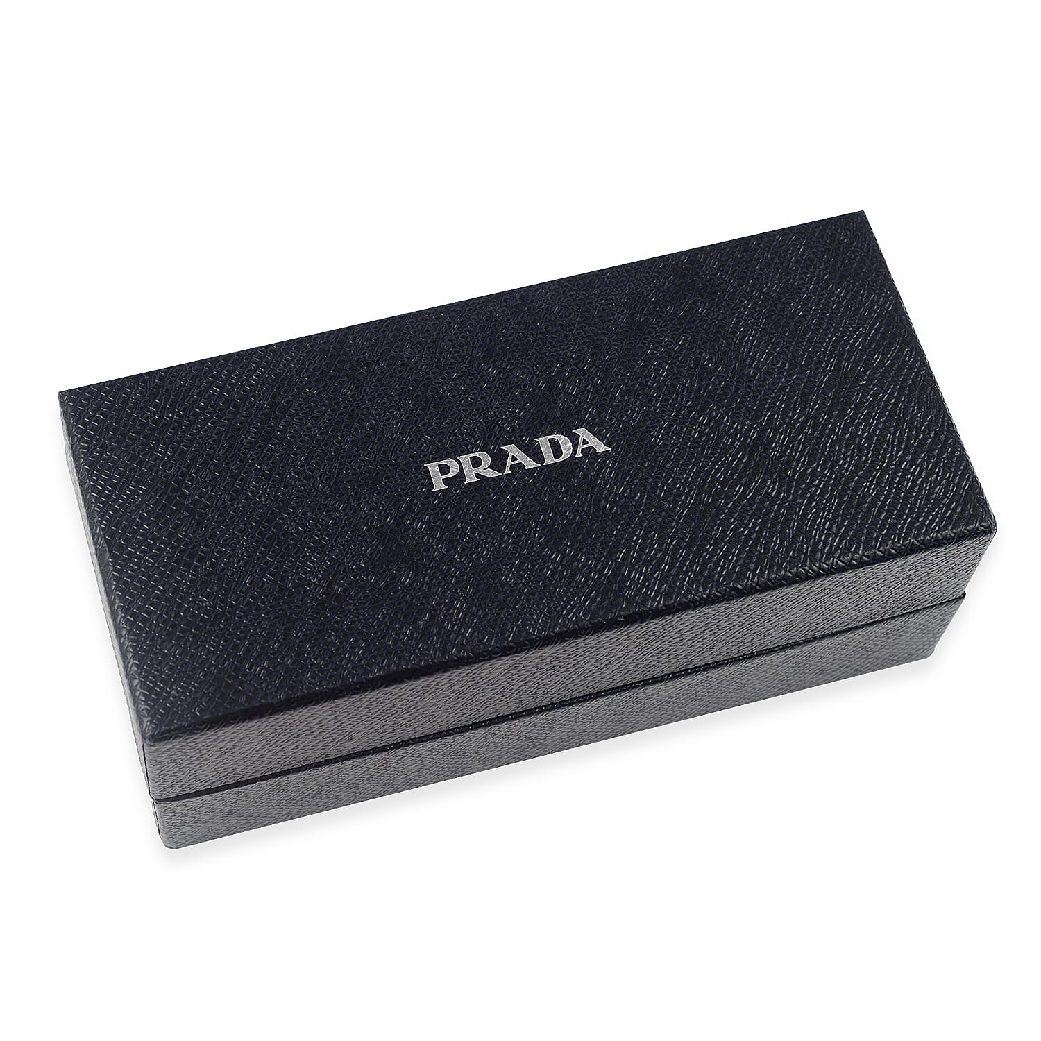 Designer Closeout- PRADA Square Edge Sunglasses - Black