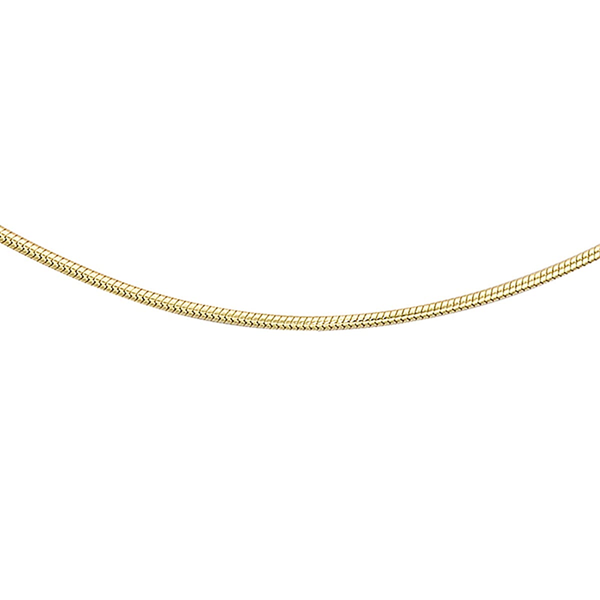 18K Yellow Gold  Chain (Size - 18),  Gold Wt. 2.6 Gms