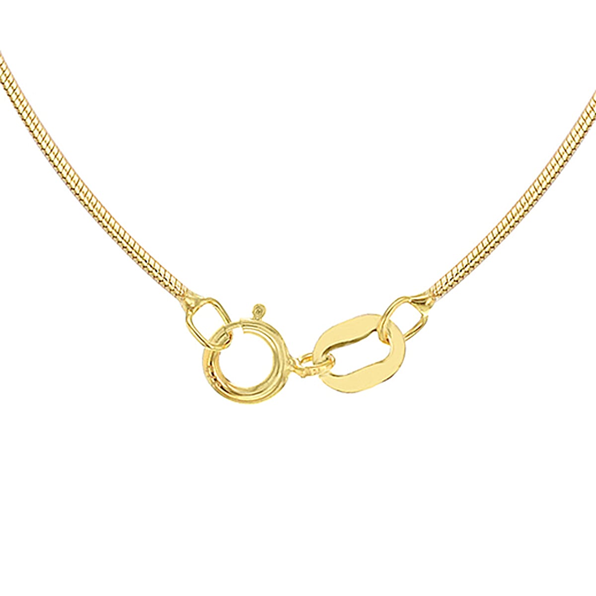 18K Yellow Gold  Chain (Size - 18),  Gold Wt. 2.6 Gms