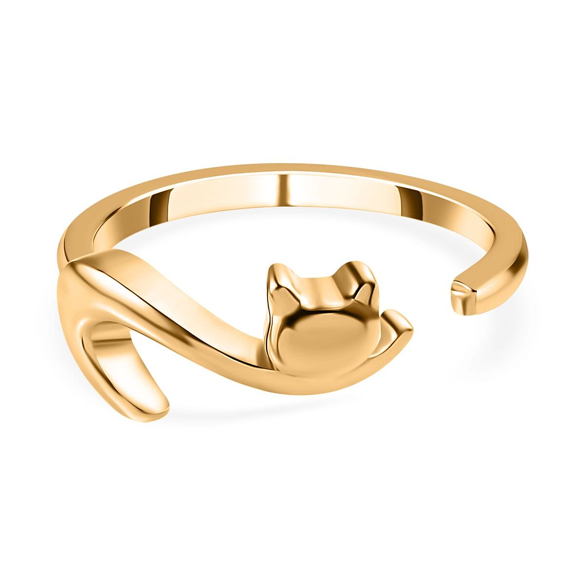 18K Vermeil Yellow Gold Plated Sterling Silver Ring