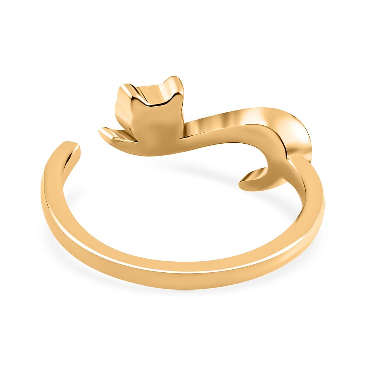 18K Vermeil Yellow Gold Plated Sterling Silver Ring