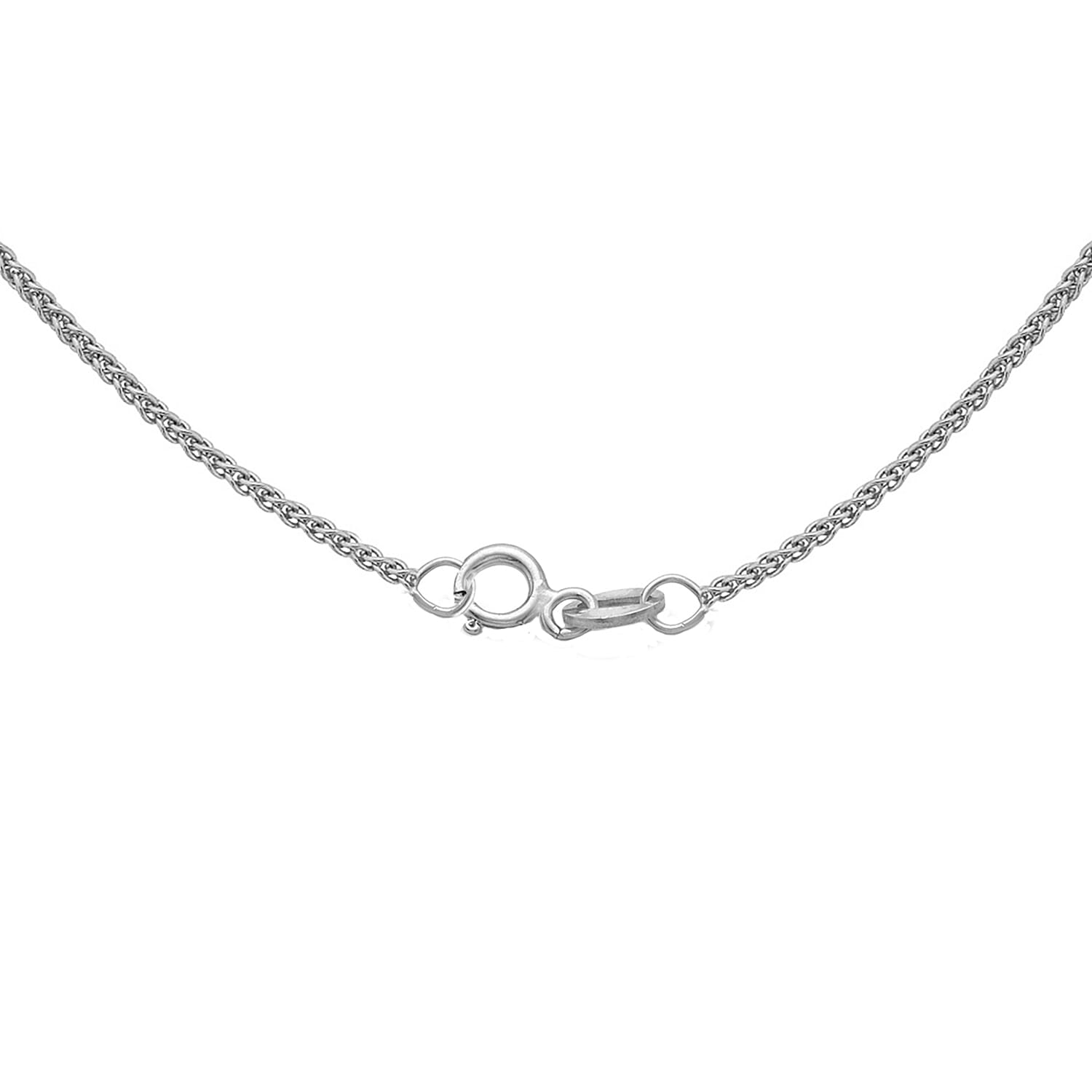 18K W Gold  Chain (Size - 16),  Gold Wt. 2.2 Gms