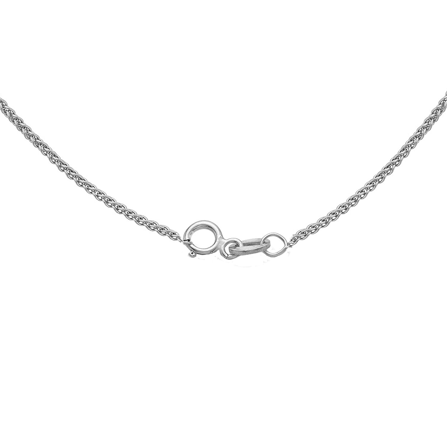 18K W Gold  Chain (Size - 18),  Gold Wt. 2.4 Gms