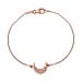 No Brand in Platinum Overlay Sterling Silver Fancy Bracelet (Size - 7.5)