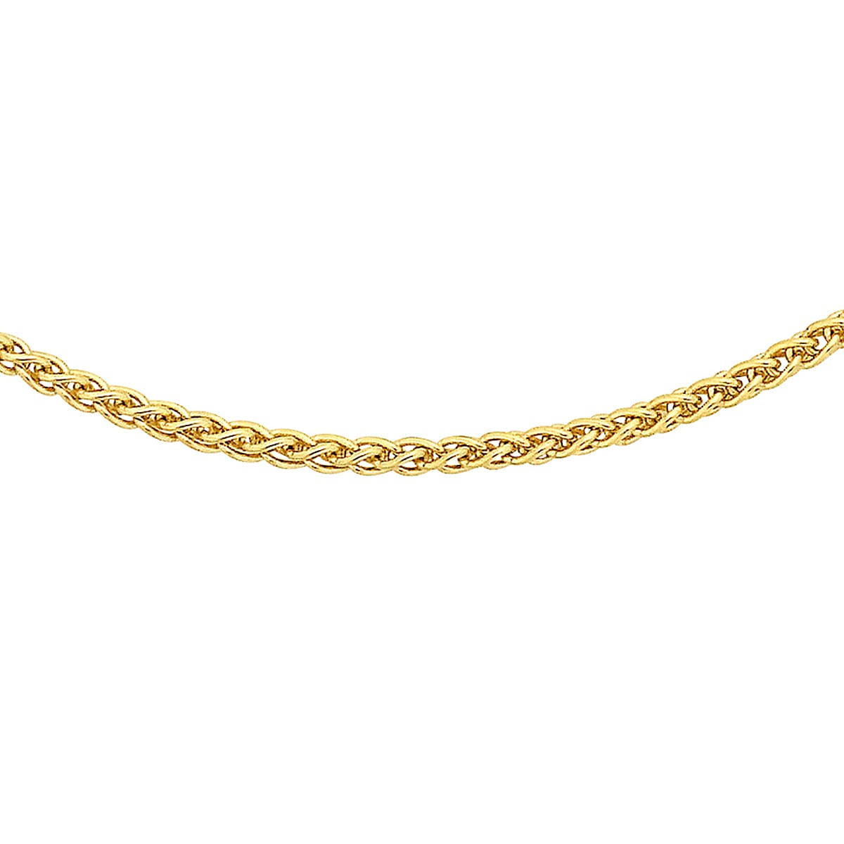 18K Yellow Gold  Chain (Size - 18),  Gold Wt. 2.7 Gms