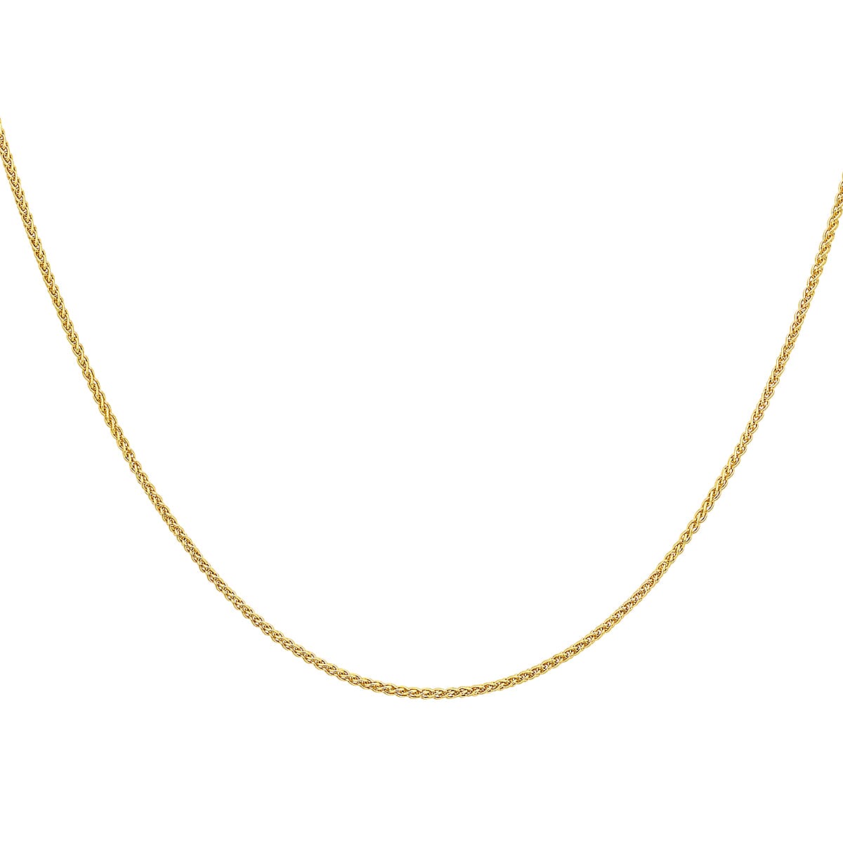 18K Yellow Gold  Chain (Size - 18),  Gold Wt. 2.7 Gms