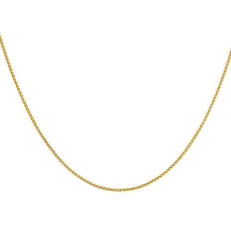 18K Yellow Gold  Chain (Size - 20),  Gold Wt. 2.9 Gms