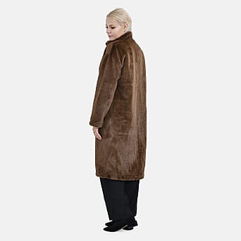 https://tjcuk.sirv.com/Products/75/7/7575286/Tamsy-Polyester-Solid-Coat-Size-112x1-cm-Brown-Light-Beige_7575286_1.jpg?w=342&h=342