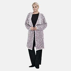 Tamsy Patterned Long Cardigan