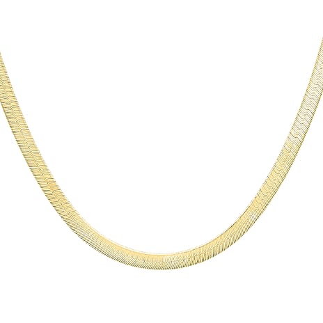 9K Yellow Gold  Chain (Size - 16),  Gold Wt. 7.4 Gms