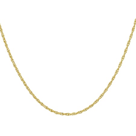Prince of Wales Chain 18 Inch in 9K Yellow Gold