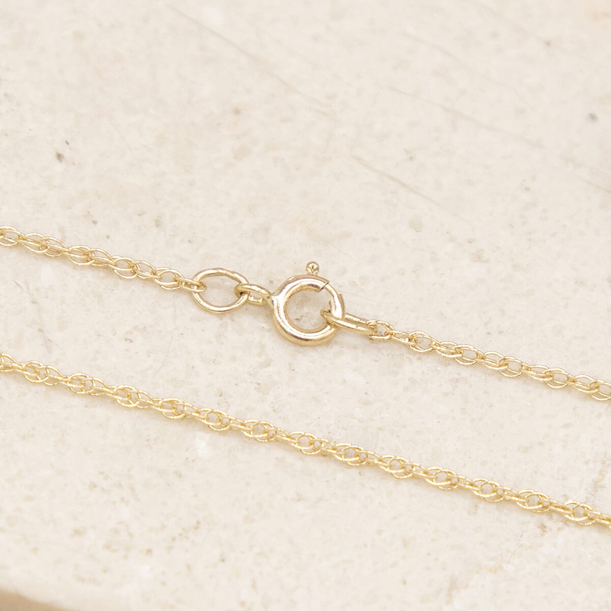 9K Yellow Gold  Chain (Size - 24),  Gold Wt. 1.2 Gms