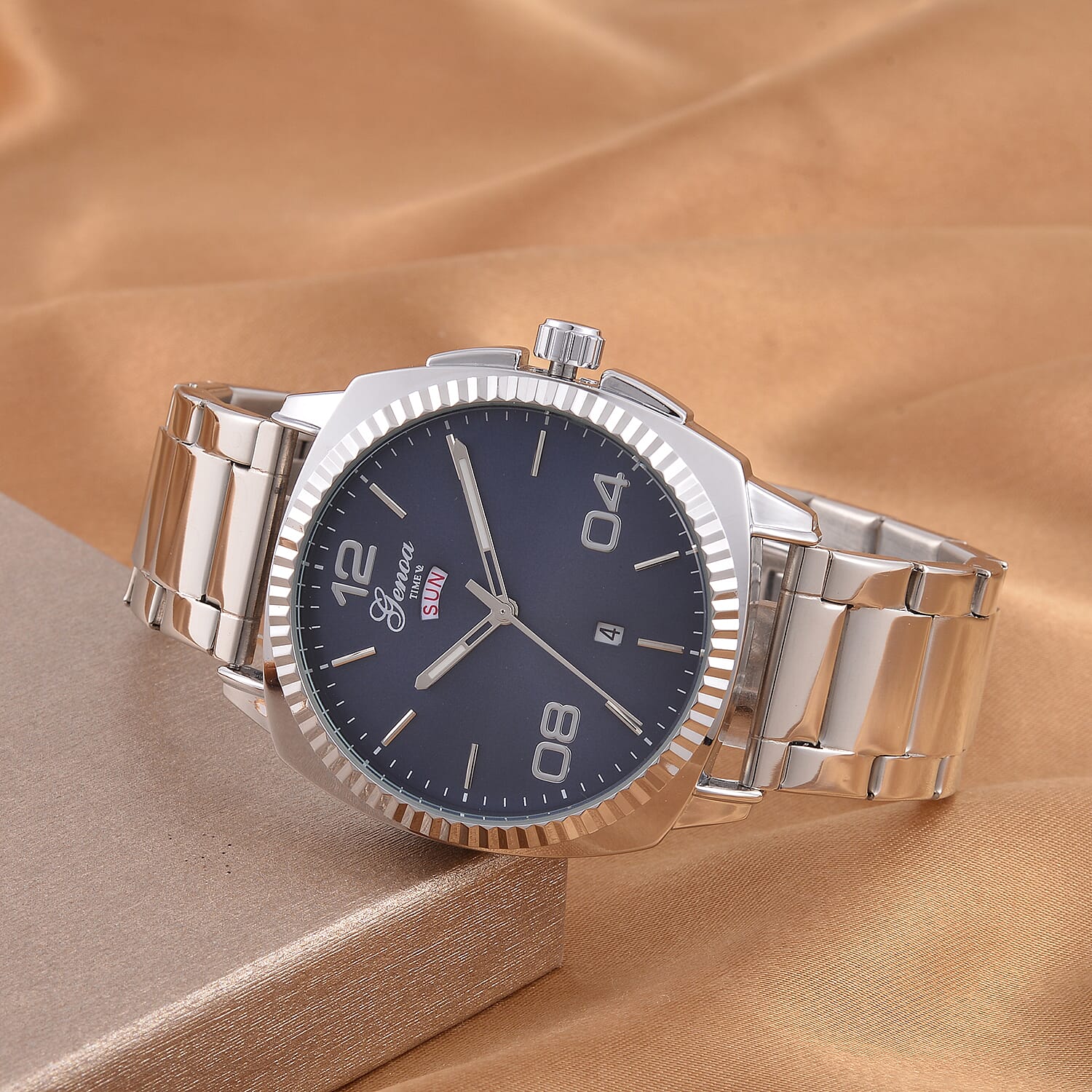 Genoa Watch in Stainless Steel