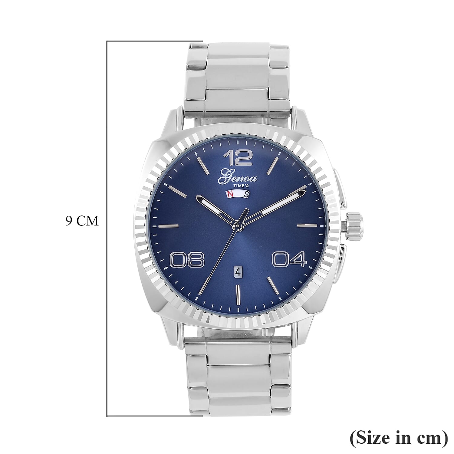 Genoa Watch in Stainless Steel