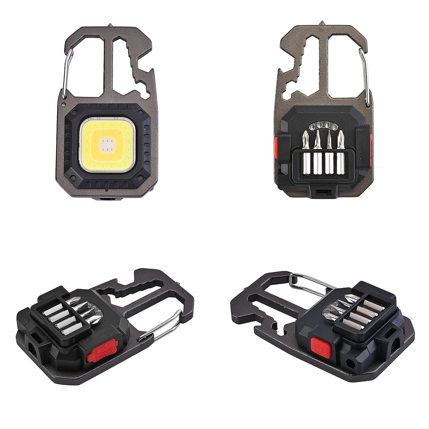 COB - 5W LED Multi-Purpose Work Light with 7 Light Modes (4000 mAh Battery Inc.)- Black