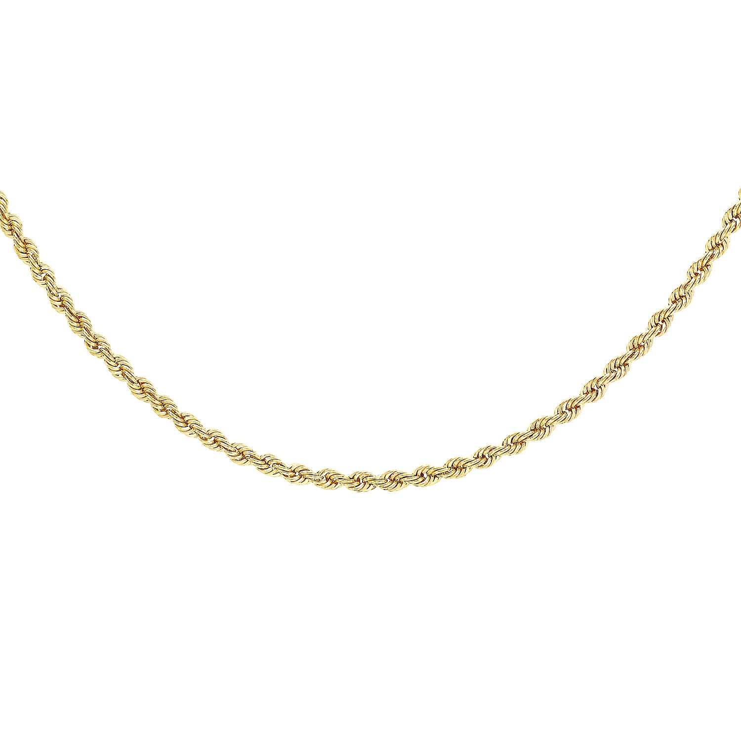 18in gold online rope chain