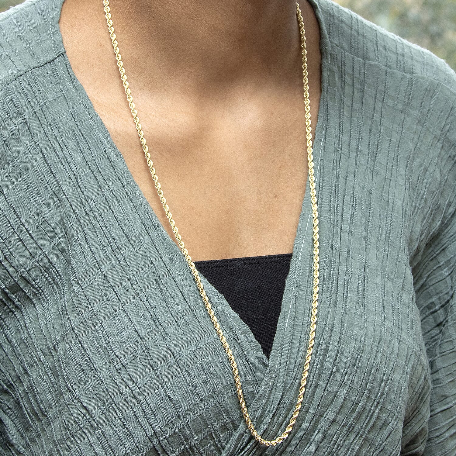 9K Yellow Gold  Chain (Size - 30),  Gold Wt. 6.6 Gms