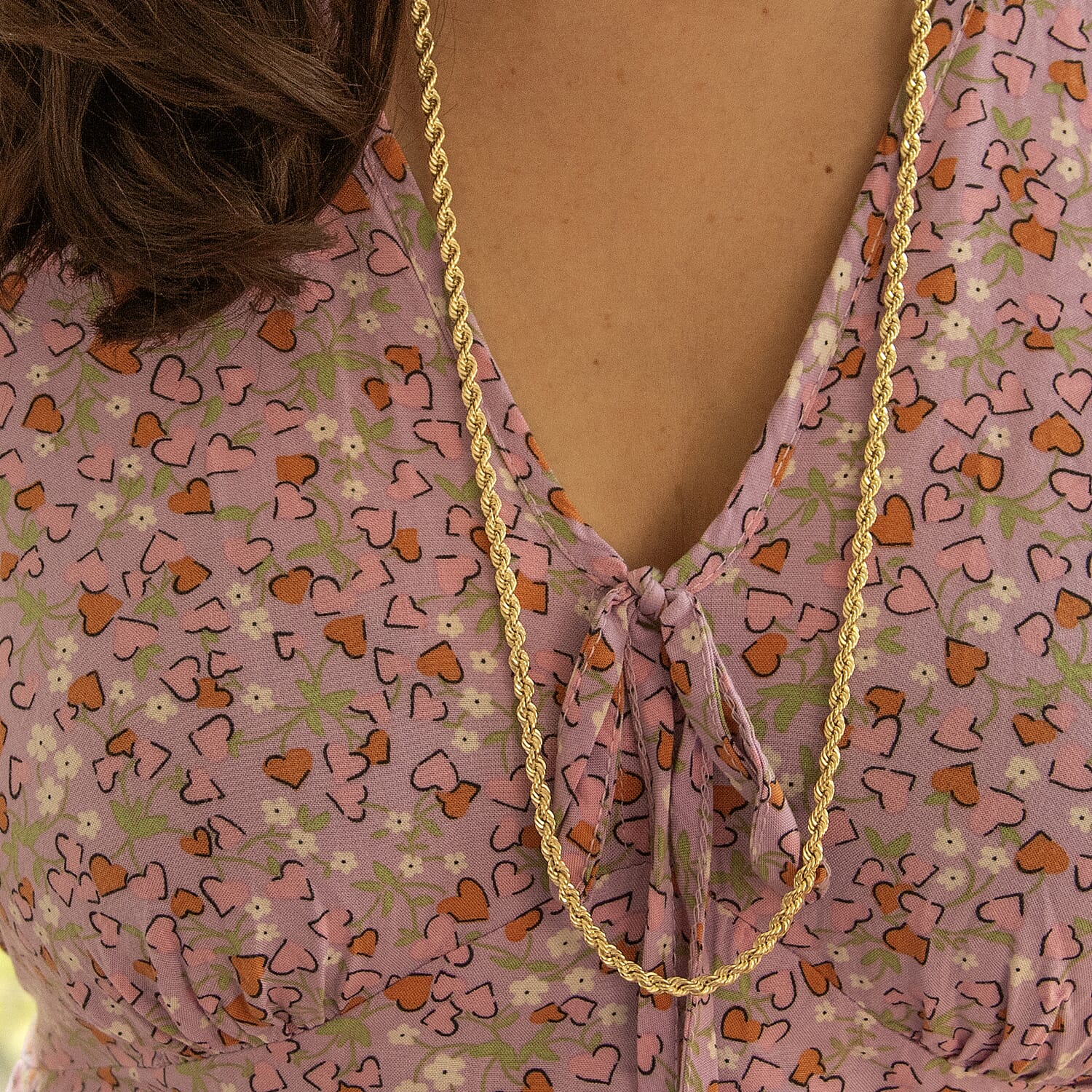 9K Yellow Gold  Chain (Size - 30),  Gold Wt. 8.1 Gms