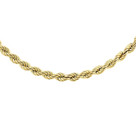 9K Yellow Gold  Chain (Size - 18),  Gold Wt. 6.2 Gms