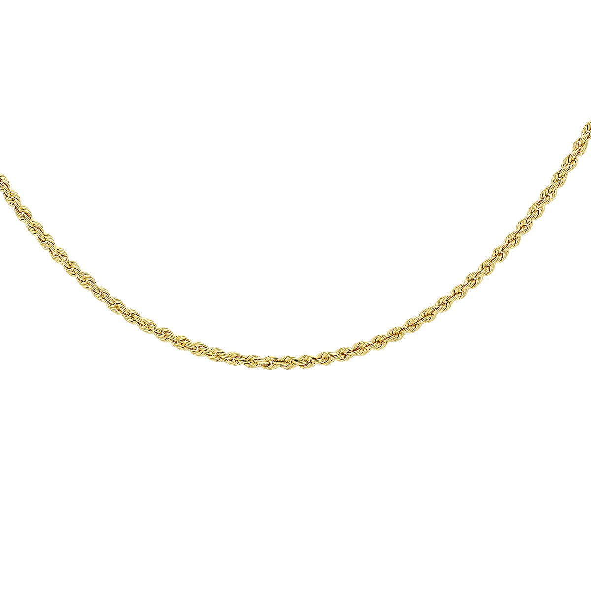 9K Yellow Gold  Chain (Size - 22),  Gold Wt. 2.4 Gms