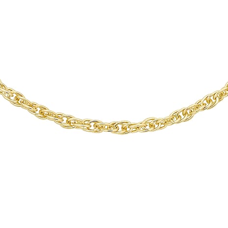 9K Yellow Gold  Chain (Size - 20),  Gold Wt. 0.5 Gms