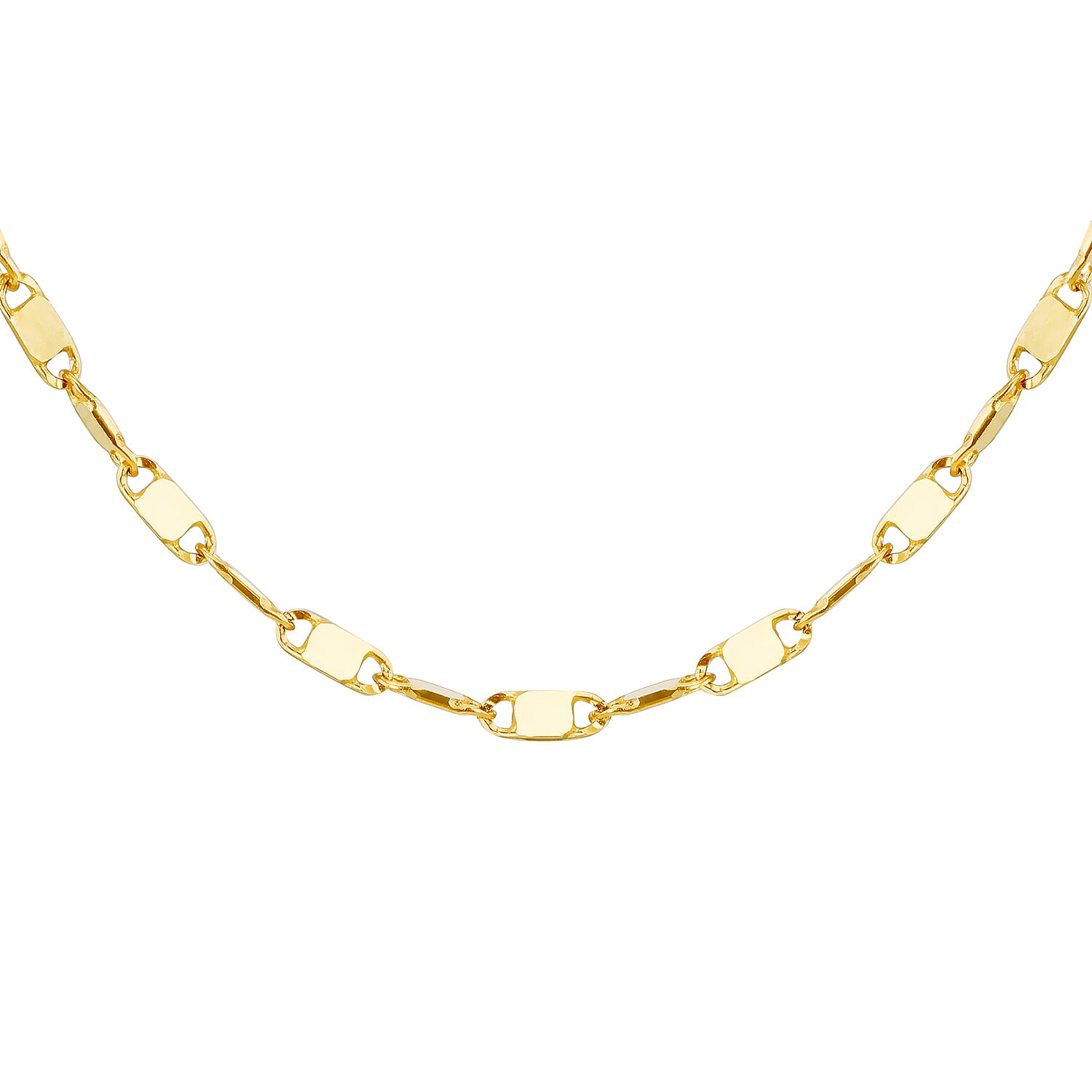 9K Yellow Gold  Chain (Size - 18),  Gold Wt. 3 Gms