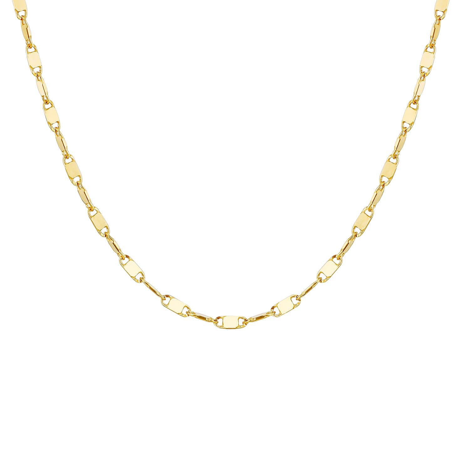 9K Yellow Gold  Chain (Size - 18),  Gold Wt. 3 Gms
