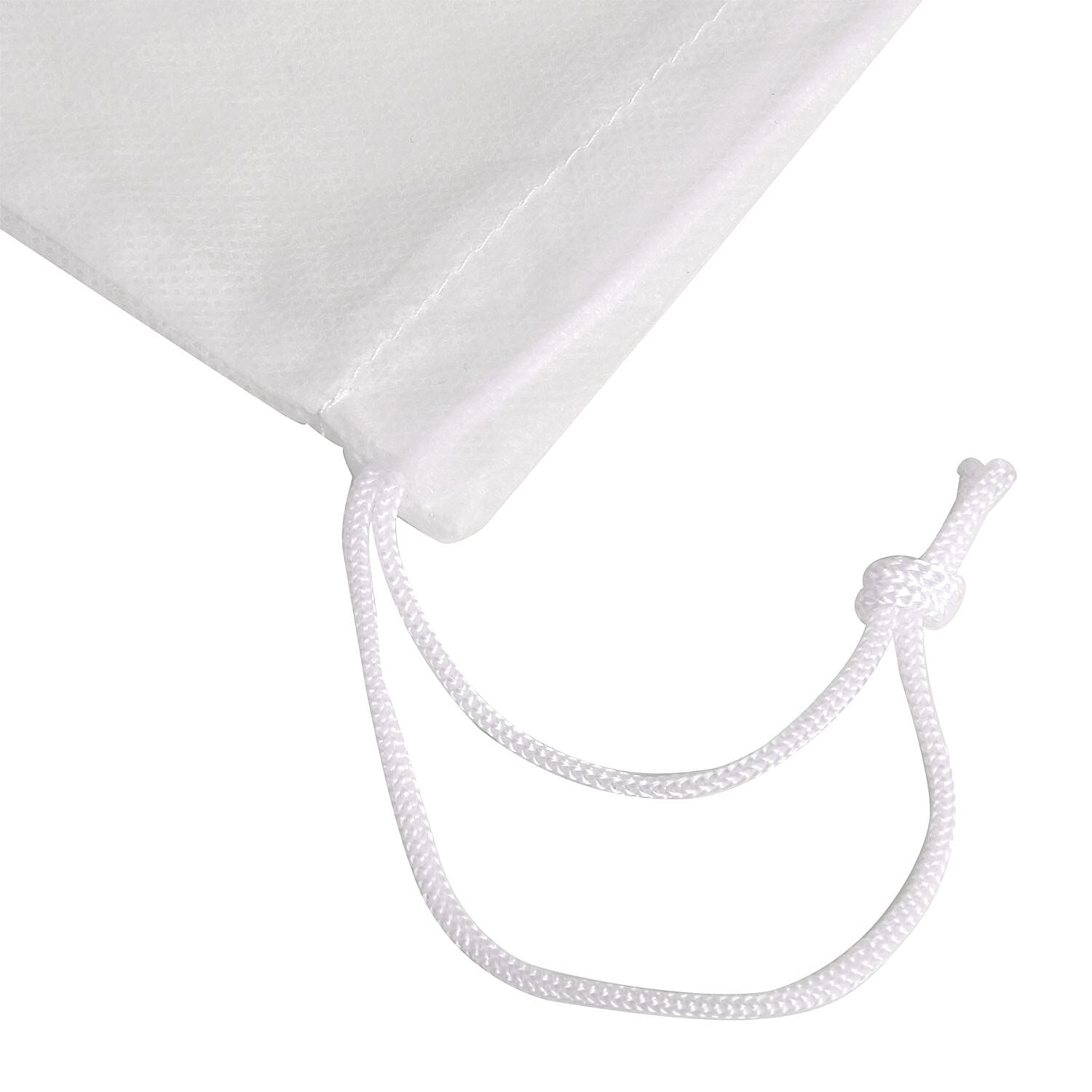 Set of 6 Reusable Plant Fleece Frost Cover Non-Wooven Fleece Frost Covers (Size 80x60 cm) - White