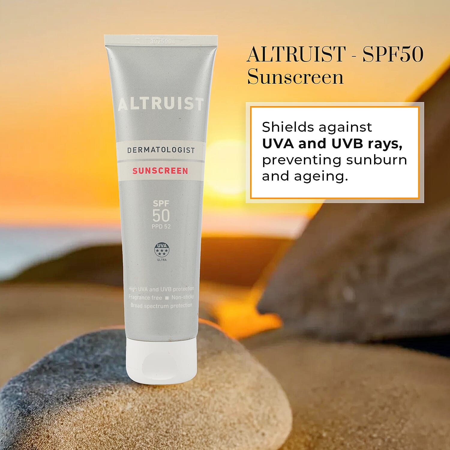 ALTRUIST- SPF50 Sunscreen SPF50 - 100ml