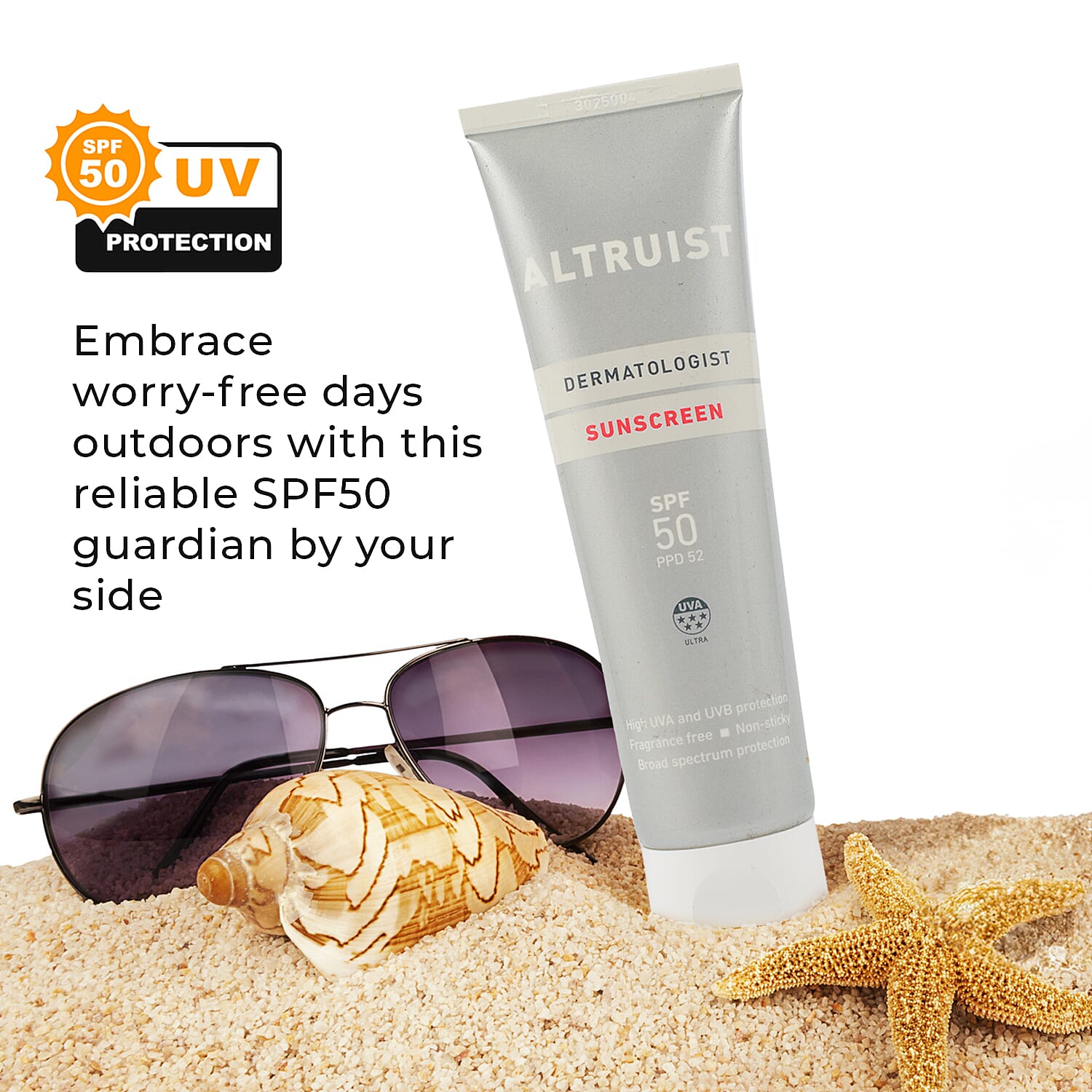 ALTRUIST- SPF50 Sunscreen SPF50 - 100ml