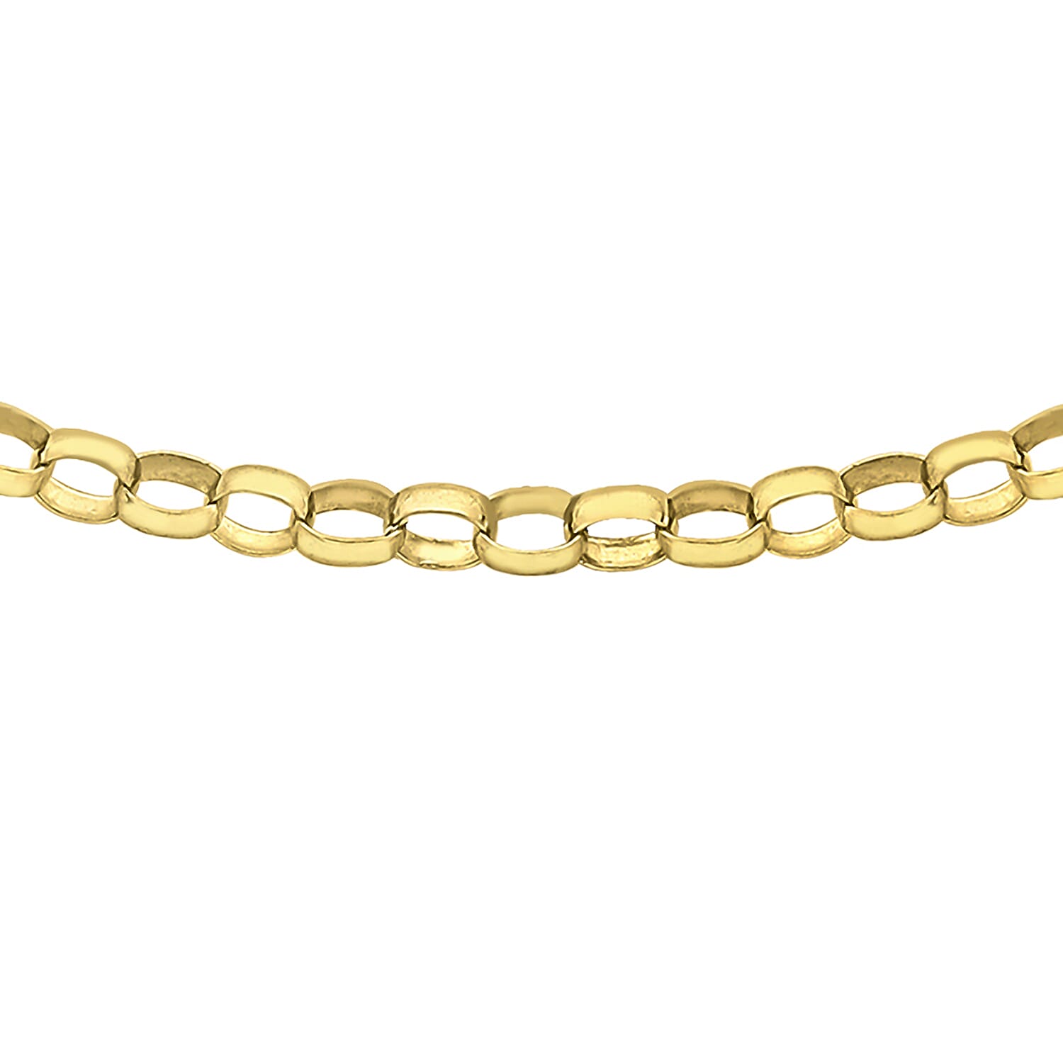 10K Yellow Gold  Chain (Size - 20),  Gold Wt. 1.2 Gms