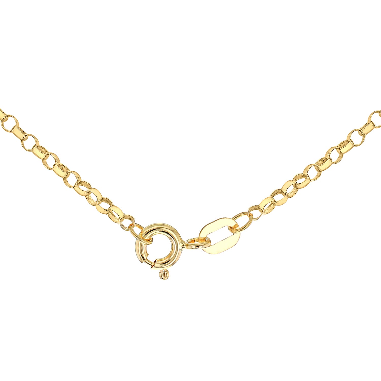 10K Yellow Gold  Chain (Size - 20),  Gold Wt. 1.2 Gms