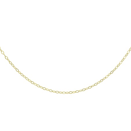 Diamond Cut Figaro Chain 18 Inch in 10K Yellow Gold Diamond Cut Figaro Chain 18 Inch in 10K Yellow Gold