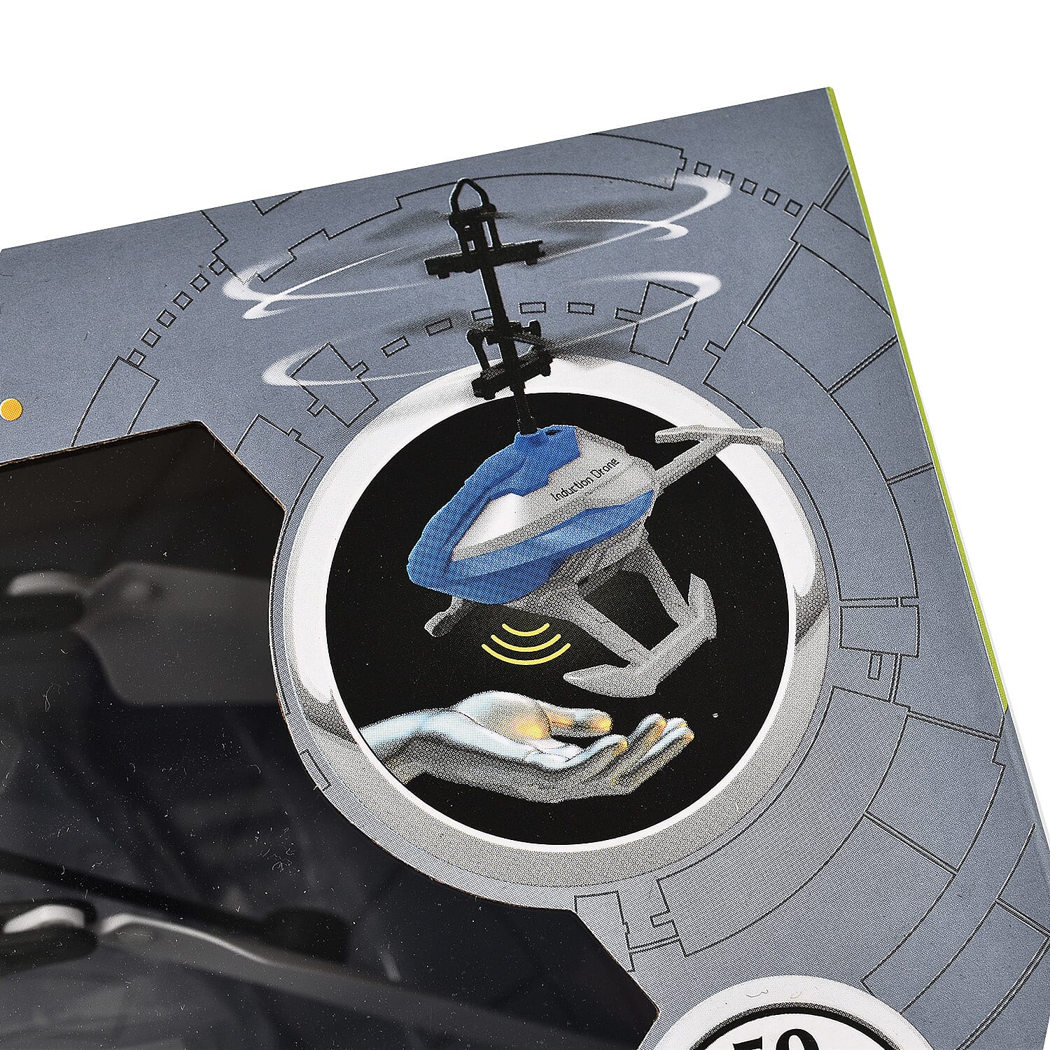 Infrared Sensor Flying Aircraft Toy with USB Cable & Colorful LED Light (3.7v75Mah Battery)