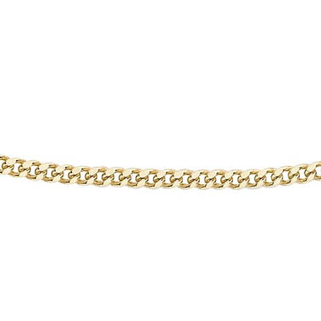 9K Yellow Gold  Chain (Size - 15),  Gold Wt. 0.44 Gms