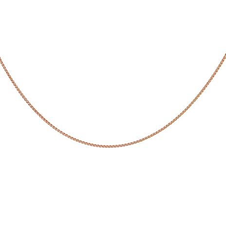 9K Rose Gold Chain (Size - 18)