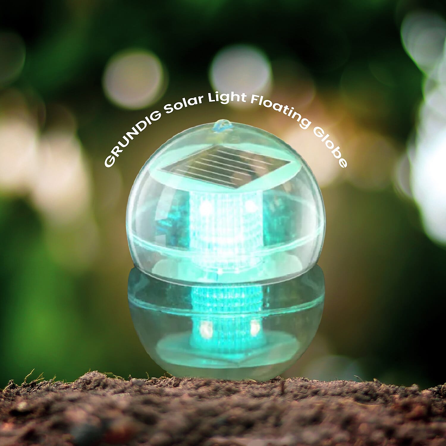 GRUNDIG Solar Light Floating Globe