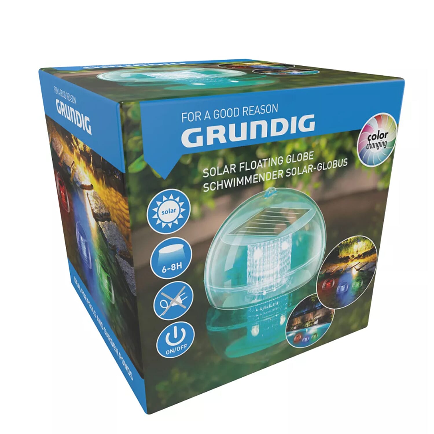 GRUNDIG Solar Light Floating Globe