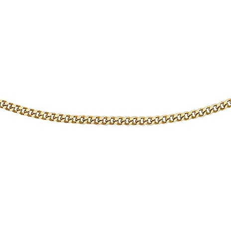 14K Yellow Gold  Chain (Size - 18),  Gold Wt. 0.58 Gms