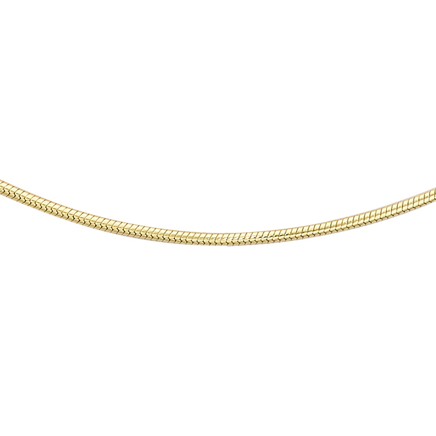14K Yellow Gold  Chain (Size - 16),  Gold Wt. 2.6 Gms