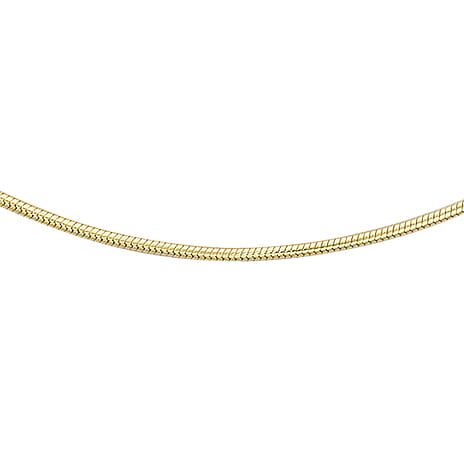 14K Yellow Gold  Chain (Size - 16),  Gold Wt. 2.6 Gms
