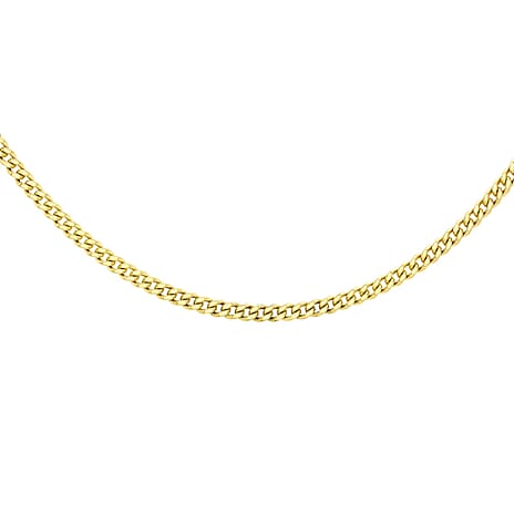 9K Yellow Gold  Chain (Size - 14),  Gold Wt. 0.6 Gms